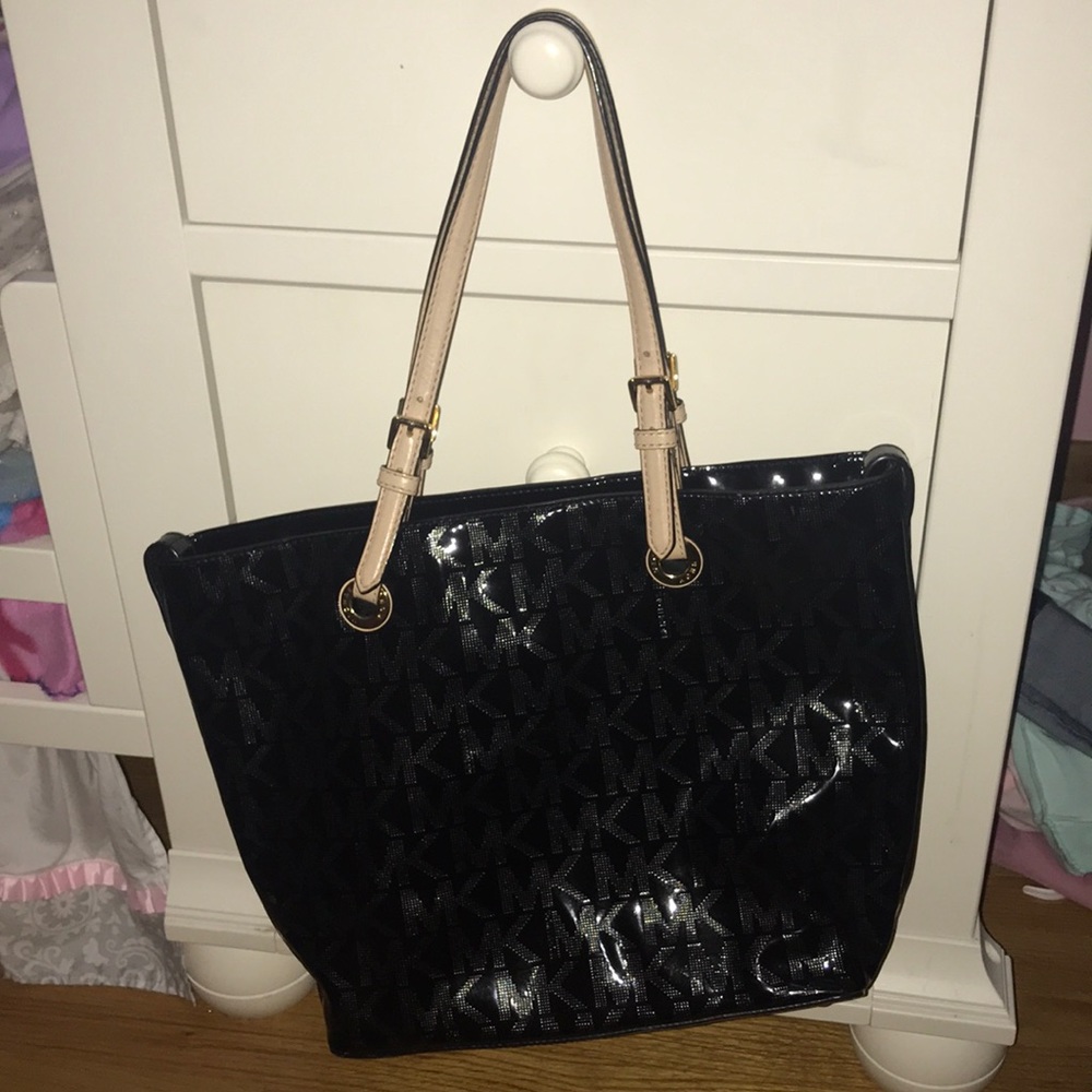 Michael Kors signature Monogram Tote Bag